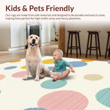 Contemporary Light Hued Patterned(White)