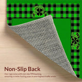 Modern Rustic Shamrock Artistry(Green)