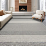 Ultra Soft Area Rug, Non Slip, Stain Resistant, Washable Area Rugs for Living Room, Bedroom, Elegant Taupe Herringbone Aesthetic(Gray)