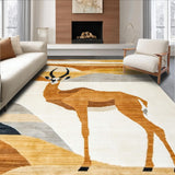 Cozy Camel Patterned Statement(Beige)