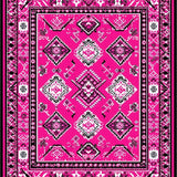 Artistic Cowgirl Vibe Floor Decor(Pink)
