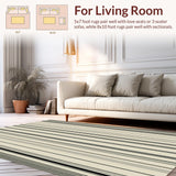 Contemporary Bold Alternating Color Scheme(Beige)