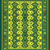 Modern Abstract Symmetrical Motif(Green)