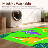 Bright Multi Color Dino Adventure Style(Green)