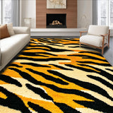Ultra Soft Area Rug, Non Slip, Stain Resistant, Washable Area Rugs for Living Room, Bedroom, Wildlife Themed Bedroom Vibrant Accent Carpet(Black)