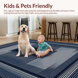 Contemporary Geometric Navy Elegance(Blue)