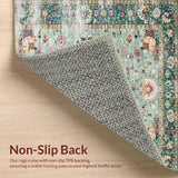 Elegant Sage Floral Motif(Green)