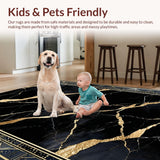 Dynamic Patterned Luxury Accent(Black)