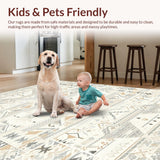 Trendy Plush Shaggy Appeal(Beige)