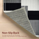 Elegant Monochrome Chevron Motif(Black)