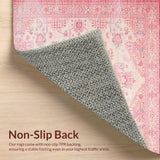 Charming Blush Floral Motif(Pink)