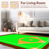 Fresh Modernist Baseball Composition(Green)