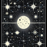 Chic Abstract Space Infusion(Black)