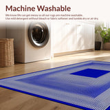 Colorful Geometric Illusion Motif(Blue)
