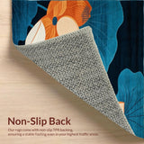 Lively Exotic Floral Aesthetic(Blue)