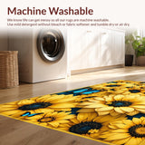 Cozy Earthy Floral Circular Style(Yellow)
