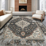 Cozy Vintage Damask(Black)