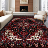 Cozy Earth Tone Trellis Style(Red)