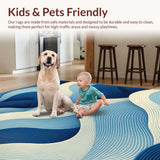 Artistic Whimsical Circular Arrangement(Blue)