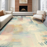 Ultra Soft Area Rug, Non Slip, Stain Resistant, Washable Area Rugs for Living Room, Bedroom, Contemporary Beige Cow Abstract Animal Print Area(Beige)
