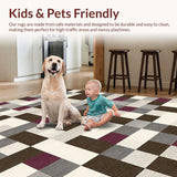 Artful Trellis Design in Neutral Palette(Beige)