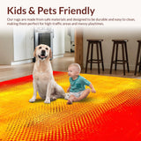 Lively Contemporary Artful Design(Red)