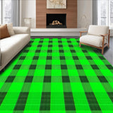 Contemporary Checkered Elegance(Green)