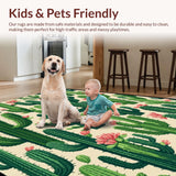 Artistic Modern Cactus Artwork(Green)