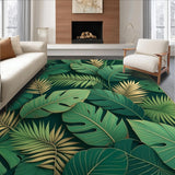 Stylish Modern Leaf Illustration(Green)