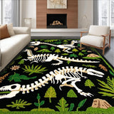 Contemporary Graphic Dino Aesthetics(Black)