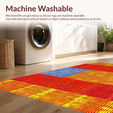 Bold Abstract Flowing Stripes(Red)