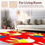 Bright Eclectic Fun Design(Red)