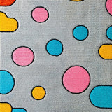 Ultra Soft Area Rug, Non Slip, Stain Resistant, Washable Area Rugs for Living Room, Bedroom, Cute Grey Tufted Cat Rug for Bedroom Decor(Gray)