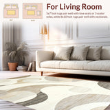 Chic Striped Linear Design(Beige)