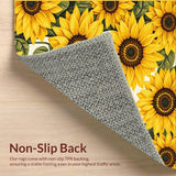 Rustic Whimsical Sunflower Motif(Yellow)