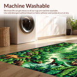 Colorful Forest Adventure Illustration(Green)