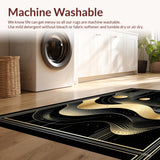 Glamorous Modern Textured Design(Black)