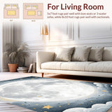 Cute Abstract Night Sky Elements(Gray)