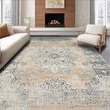 Distressed Taupe Rustic Charm(Beige)