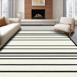 Ultra Soft Area Rug, Non Slip, Stain Resistant, Washable Area Rugs for Living Room, Bedroom, Rustic Geometric Pattern Play(Beige)
