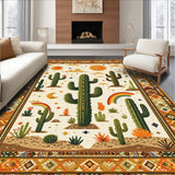 Charming Colorful Botanical Scene(Beige)