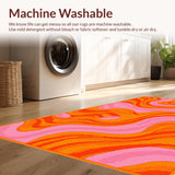 Artistic Hand Drawn Spiral Motif(Pink)