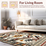 Intricate Patterned Rustic Heritage Style(Beige)