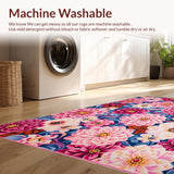 Chic Multihued Floral Composition(Blue)