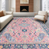 Pastel Floral Medallion Elegance(Pink)