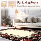 Gothic Inspired Floral Elegance(Beige)