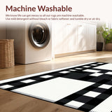 Charming Reversible Rustic Plaid Arrangement(Black)