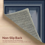 Contemporary Geometric Navy Elegance(Blue)