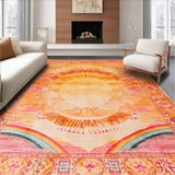 Radiant Sunburst Circular Aesthetic(Gold)