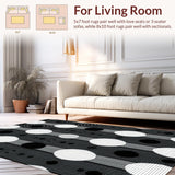 Chic Modern Geometric Aesthetic(Black)